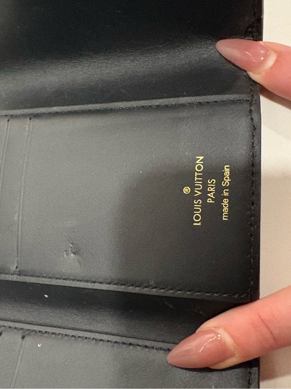 Authentic Louis Vuitton Monogram Trifold Wallet Brown and Tan with Gold Hardware - Picture 2 of 3